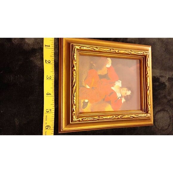 Rare "Master Lambton" and "The Red Boy" stretched canvas professionally framed a - Picture 5 of 8